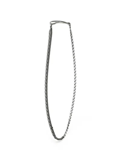 Werkstatt:münchen Snaplink Multi-chain Sterling-silver Bracelet