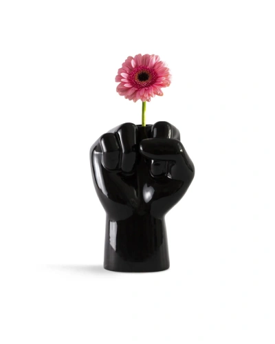 Werkwaardig Vaso "fckvase Black"