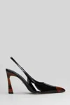 Werner Pointed-toe Heel Pumps In Black