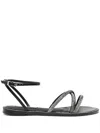 Werner Rhinestone-embellished Sandals In Black