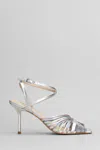 Werner 90mm Strappy Sandals In Silver