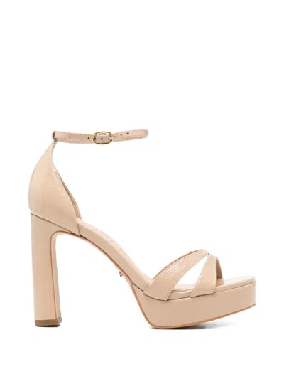 Werner Square-toe Heeled Sandals In Multi