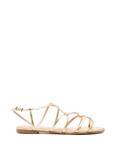 Werner Strappy Heeled Sandals In Neutral