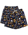 Wes & Willy Big Boys And Girls Navy Notre Dame Fighting Irish Luau Swim Trunks In Navy