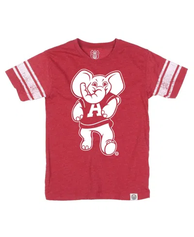 Wes & Willy Kids' Big Boys And Girls  Crimson Alabama Crimson Tide Football Jersey T-shirt In Red