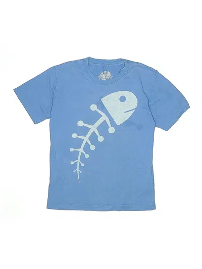 Pre-owned Wes & Willy Kids' Short Sleeve T-shirt In Blue