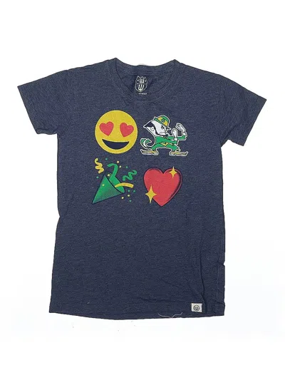 Pre-owned Wes & Willy Kids' Short Sleeve T-shirt In Blue