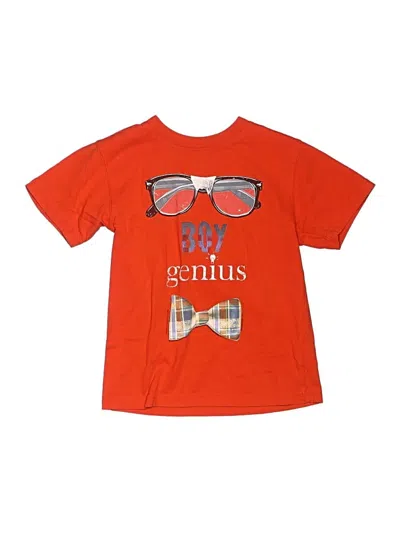 Pre-owned Wes & Willy Kids' Short Sleeve T-shirt In Orange