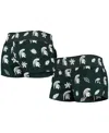Wes & Willy Women's  Navy Notre Dame Fighting Irish Beach Shorts In Green