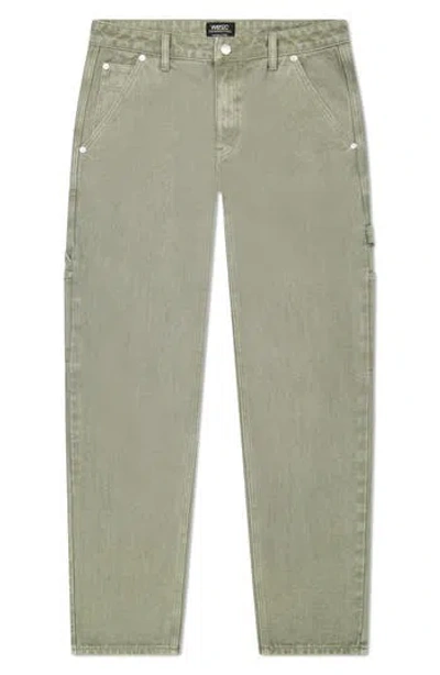 Wesc Canvas Carpenter Pants In Green