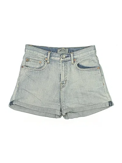 Pre-owned Wesc Denim Shorts In Blue