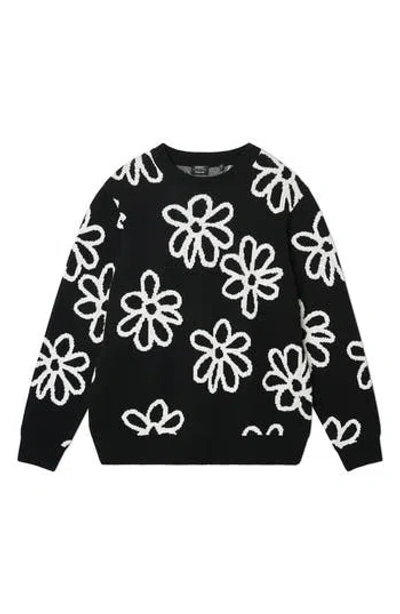 Wesc Leon Daisy Sweater In Black