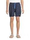 Wesc Men's Austin Tree-print Drawstring Shorts
