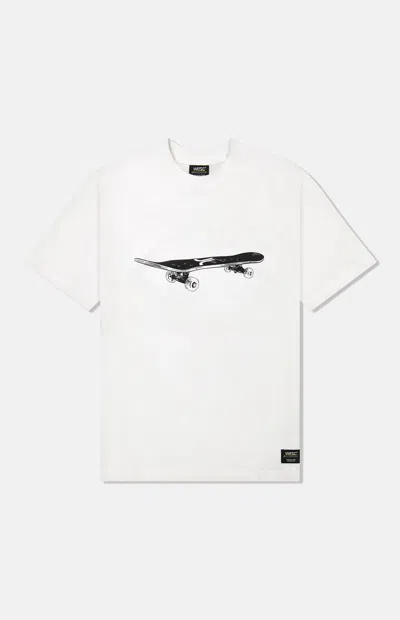 Wesc Men's Mason Icon Skateboard T-shirt In White