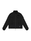 Wesc Men's Twill Utility Jacket In Black