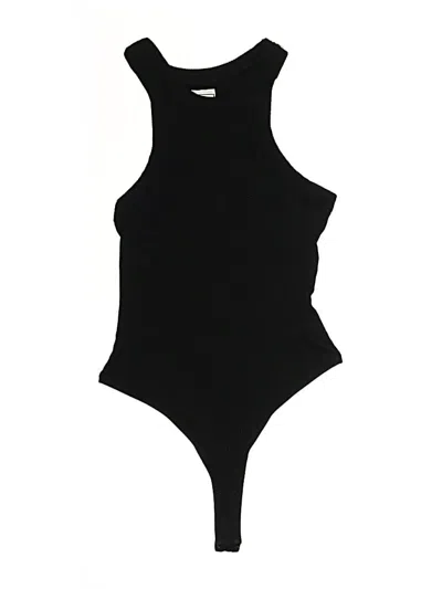 Pre-owned Wesley Bodysuit In Black