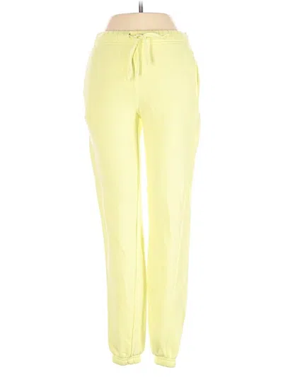 Pre-owned Wesley Casual Pants In Yellow