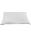 Wesley Mancini Collection Down Blend Jacquard Gusseted Pillow With Removab In White