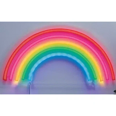 West & Arrow 15in. Rainbow Neon Sign In Multi