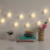 West & Arrow Star Shape String Light In White