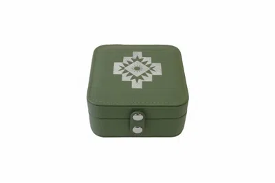 West & Co. Vera Mini Jewelry Holder In Green