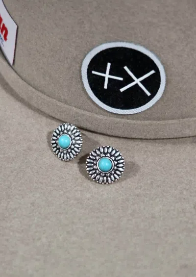 West & Co. Women's Ambrose Earrings In Silver/turquoise In Pink