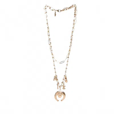 West & Co. Women's Layered Charm Necklace In Gold