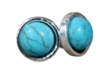 West & Co. Women's Remi Stud Earrings In Turquoise In Metallic