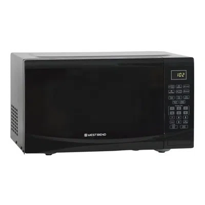 West Bend 0.9 Cu. Ft. Microwave Oven In Black