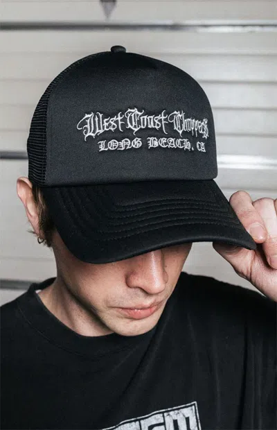 West Coast Choppers Logo Snapback Hat In Black