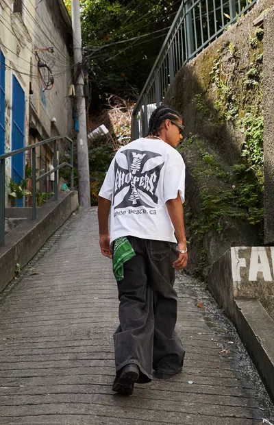 West Coast Choppers Men's Core Logo T-shirt In White