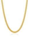 West Coast Jewelry Mens' 6mm Curb Link Chain Necklace In Gold