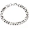 West Coast Jewelry Mens' 8.5mm Curb Chain Link Bracelet In Silver