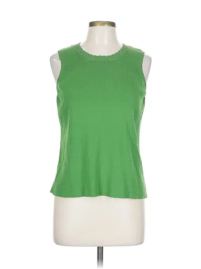 Pre-owned West End Sleeveless T-shirt In Green