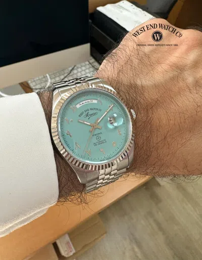 Pre-owned West End Watch Co. West End Classic Unisex 41 Mm Auto Watch 6868.10.3377n2 Tiffany Arabic No Dial