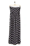 West K Ei Strapless Dress In Multi