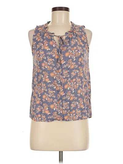 Pre-owned West K Sleeveless Blouse In Blue