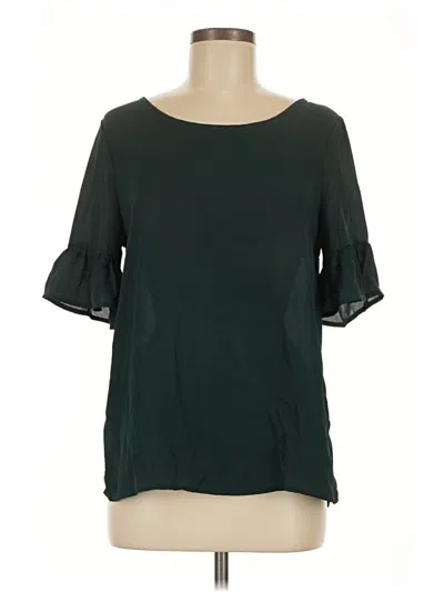 Pre-owned West Kei 3/4 Sleeve Blouse In Green