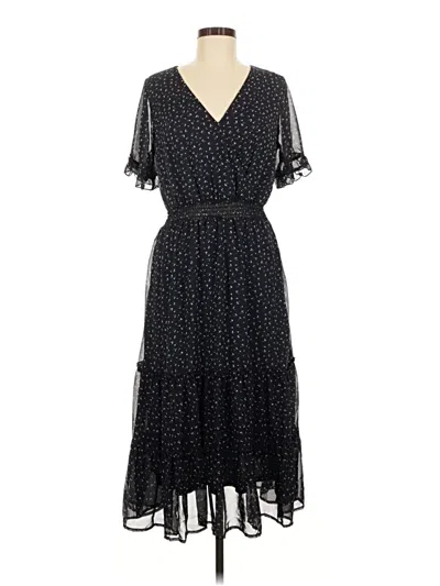 Pre-owned West Kei Casual Dress In Black