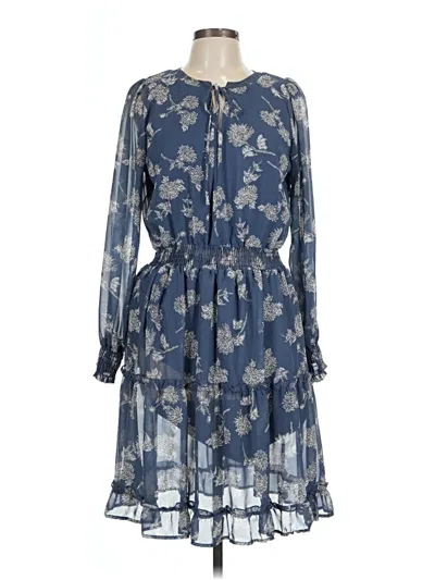 Pre-owned West Kei Casual Dress In Blue