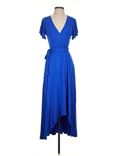 Pre-owned West Kei Casual Dress In Blue