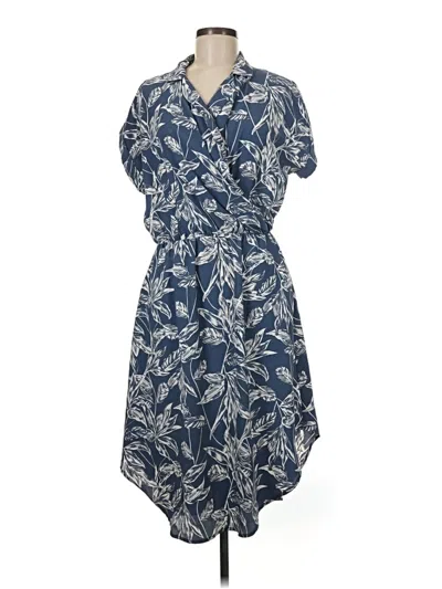 Pre-owned West Kei Casual Dress In Blue