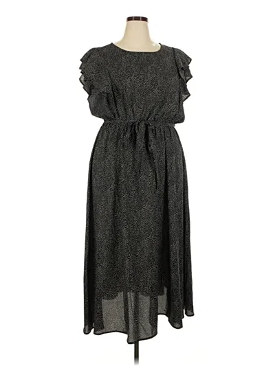 Pre-owned West Kei Casual Dress In Gray