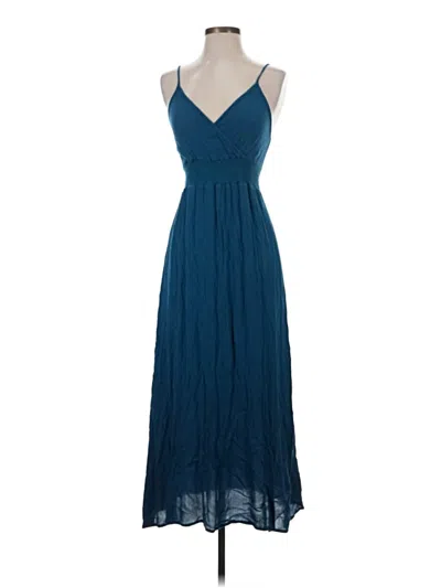 Pre-owned West Kei Cocktail Dress In Blue