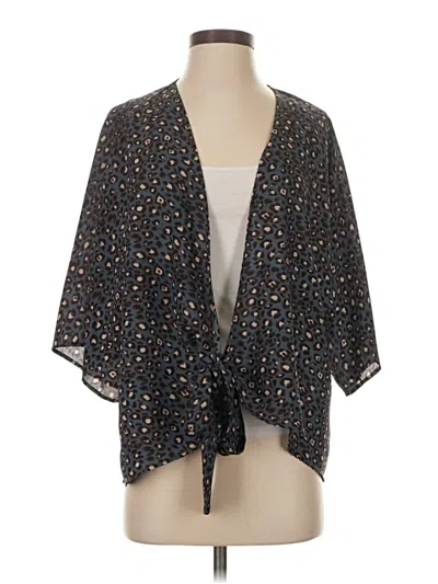 Pre-owned West Kei Kimono In Black