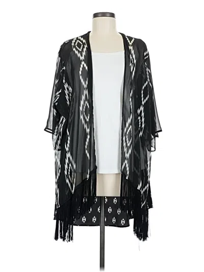 Pre-owned West Kei Kimono In Black