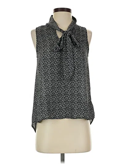 Pre-owned West Kei Sleeveless Blouse In Black