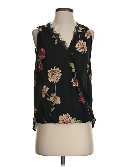 Pre-owned West Kei Sleeveless Blouse In Black