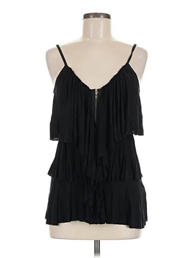 Pre-owned West Kei Sleeveless Blouse In Black