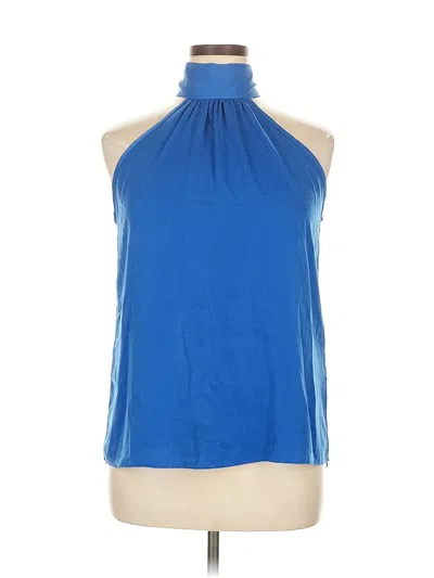 Pre-owned West Kei Sleeveless Blouse In Blue